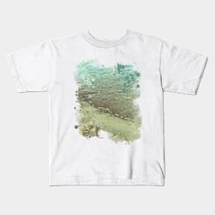 Rippled water and sand Kids T-Shirt